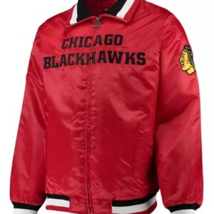Chicago Blackhawks Captain II Red Jacket