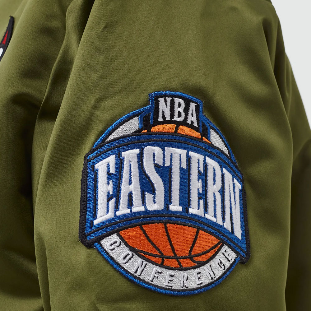 Chicago Bulls Flight Satin Jacket - Image 7