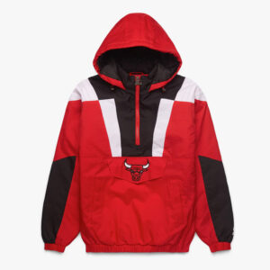 Chicago Bulls Pullover Half-Zip Jacket
