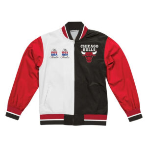 Chicago Bulls Warm Up Team History Jacket