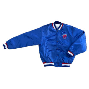 80s Chicago Cubs Blue Jacket