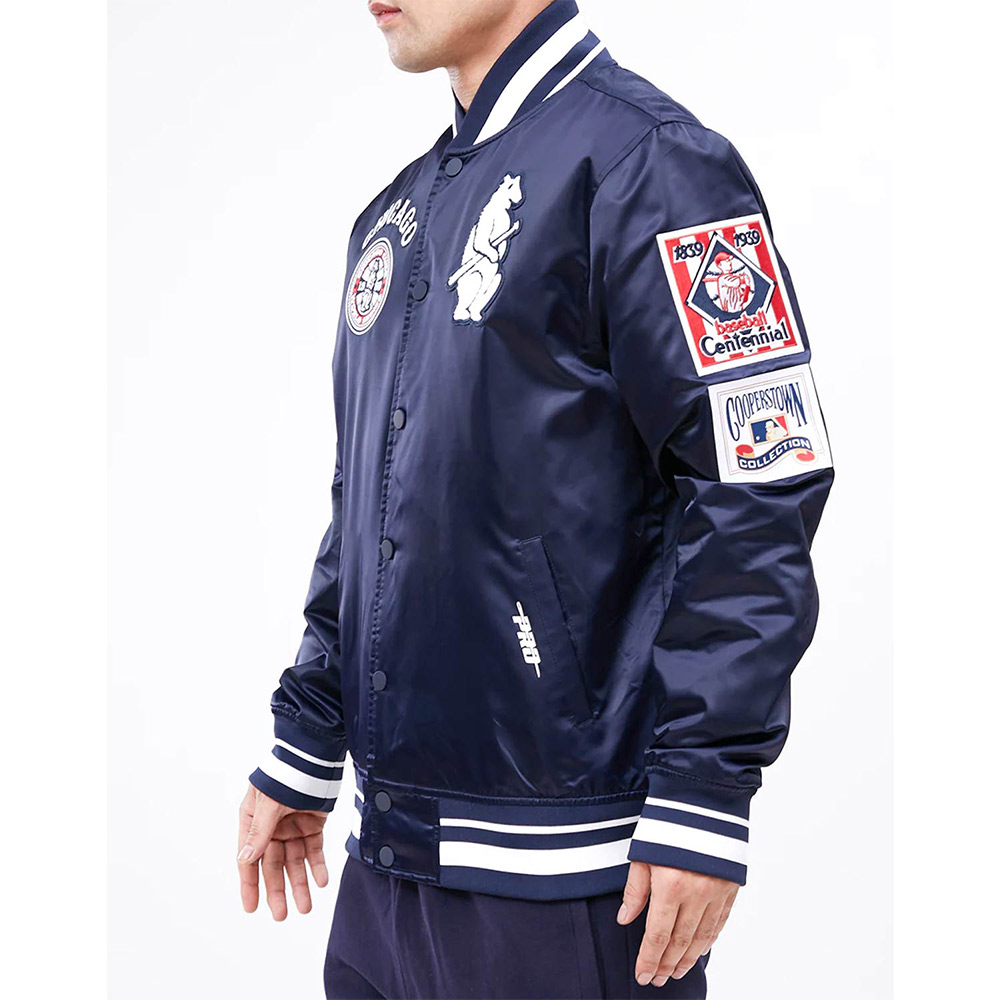 Chicago Cubs Retro Classic Rib Jacket - Image 8