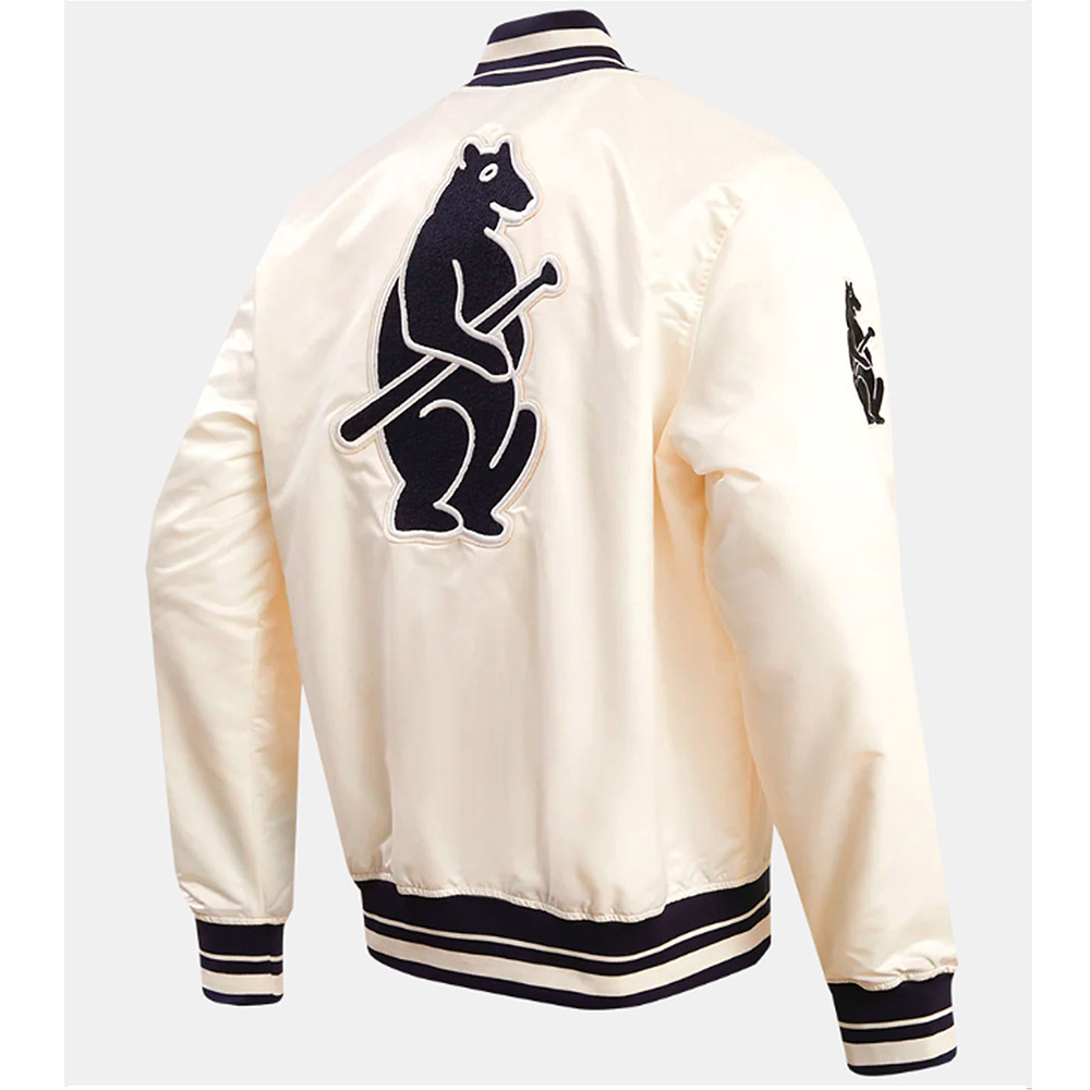 Chicago Cubs Retro Classic Rib Jacket - Image 5