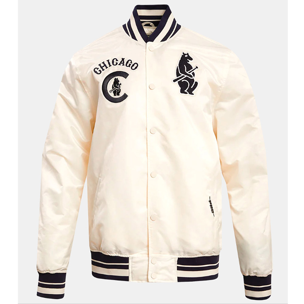 Chicago Cubs Retro Classic Rib Jacket