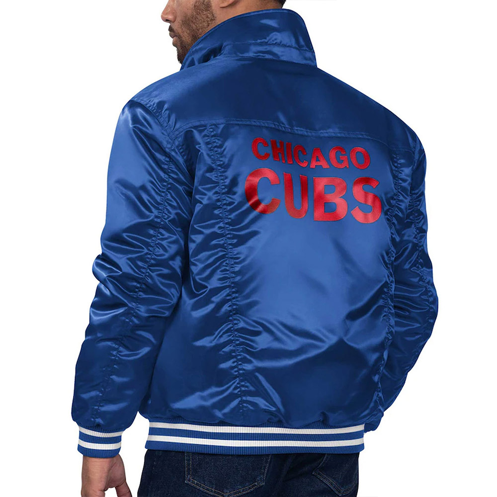 Chicago Cubs Silver Tab Trucker Jacket - Image 2