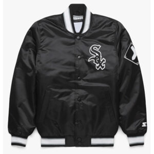 Chicago White Sox Black Bomber Jacket