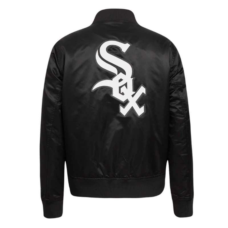 Classic Chicago White Sox Satin Jacket - Image 3