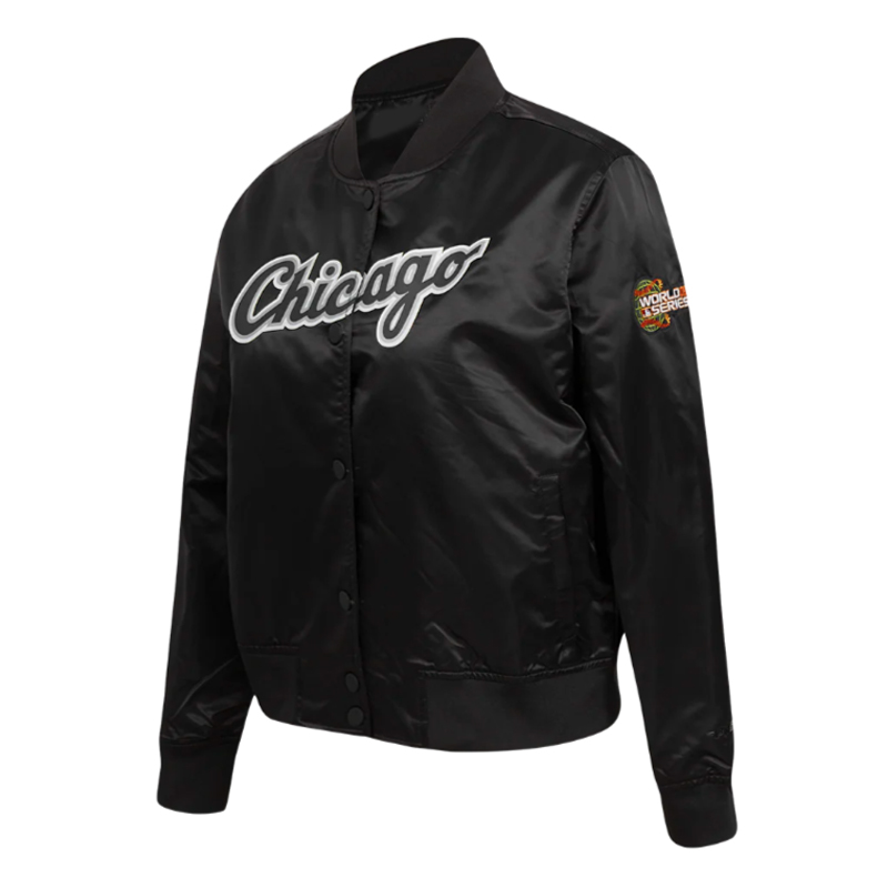 Classic Chicago White Sox Satin Jacket - Image 5