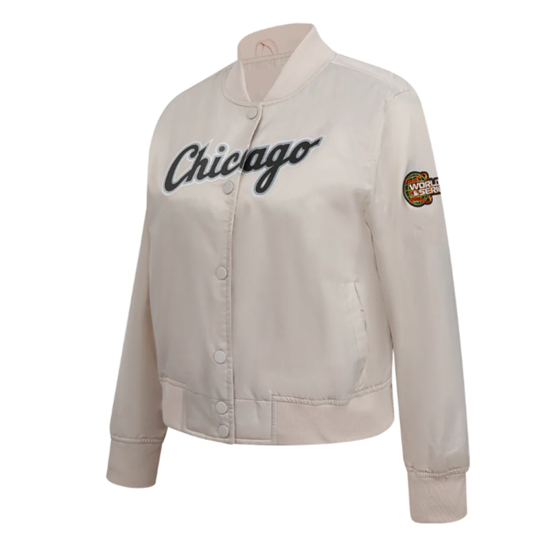 Classic Chicago White Sox Satin Jacket - Image 6