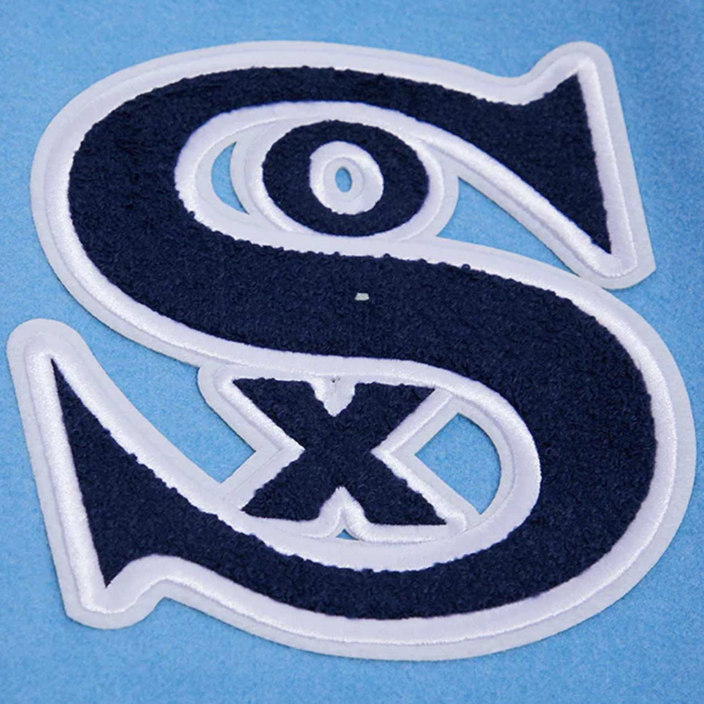 Chicago White Sox Retro Classic Rib Varsity Jacket - Image 7