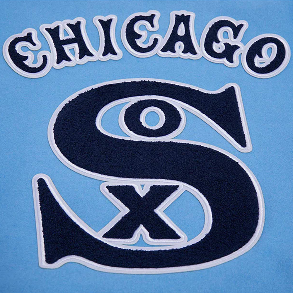 Chicago White Sox Retro Classic Rib Varsity Jacket - Image 8