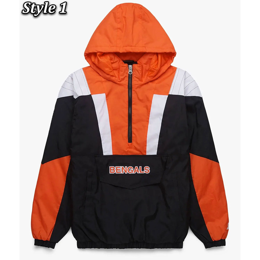 Cincinnati Bengals Pullover Jacket
