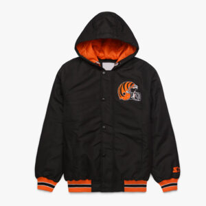 Cincinnati Bengals Black Hooded Jacket