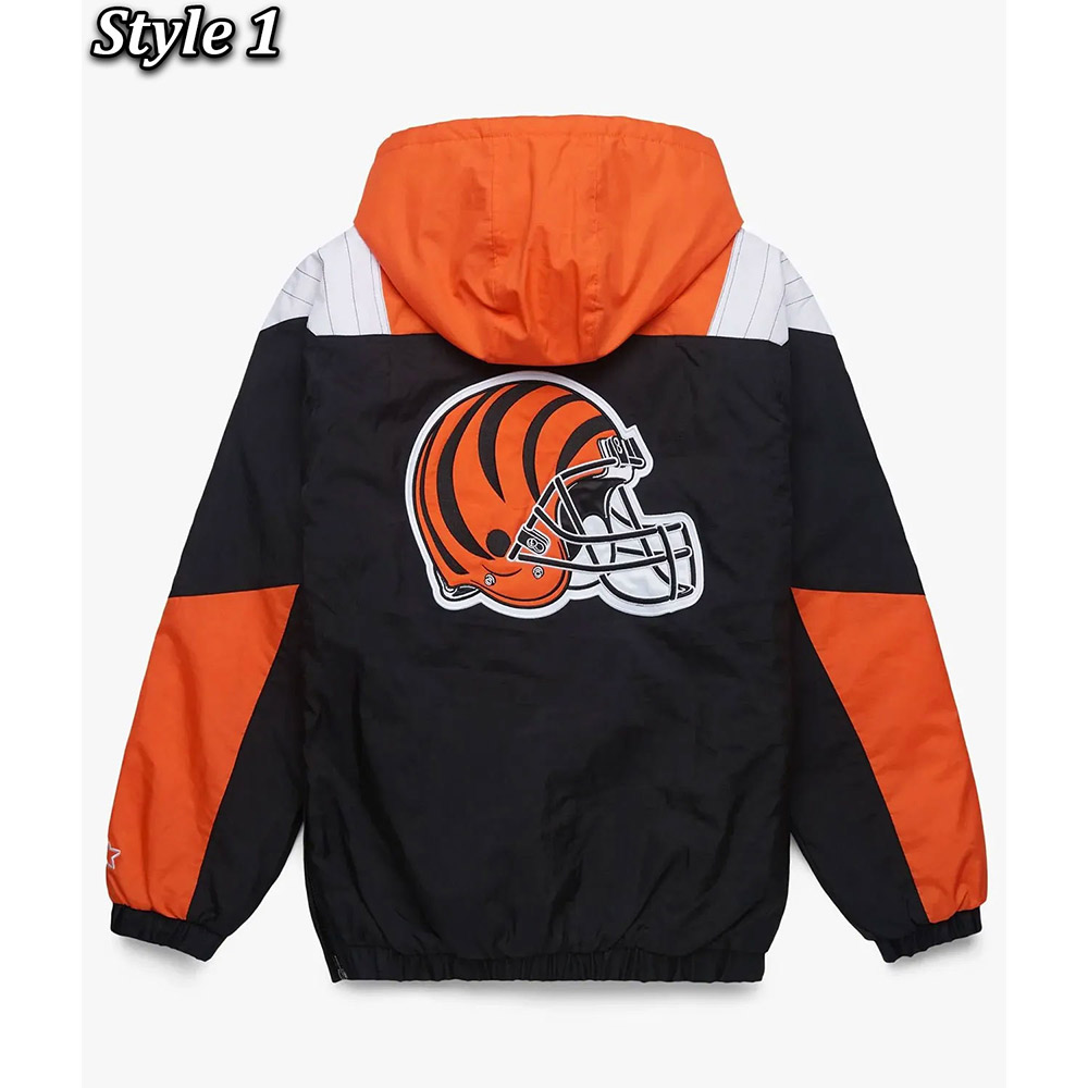 Cincinnati Bengals Pullover Jacket - Image 3