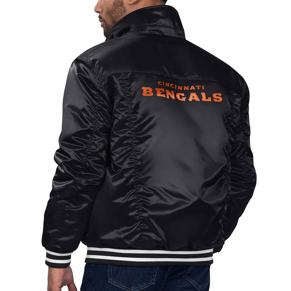 Cincinnati Bengals Silver Tab Trucker Jacket - Image 2