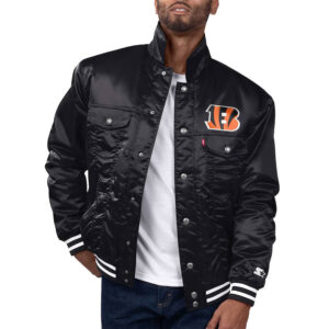 Cincinnati Bengals Silver Tab Trucker Jacket