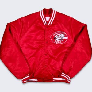 80s Cincinnati Reds Bomber Jacket