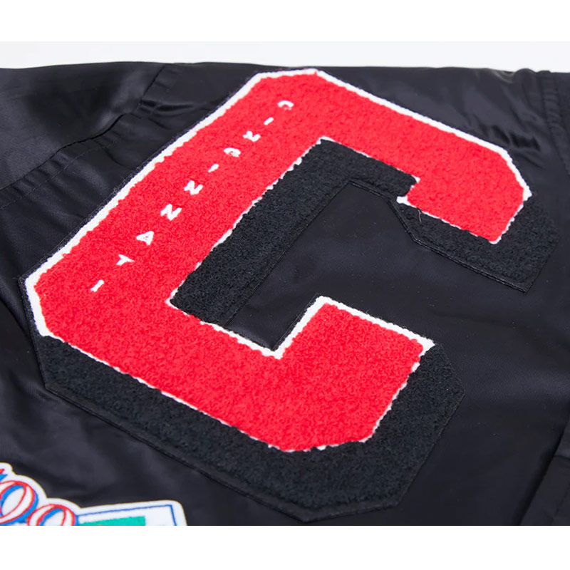 Cincinnati Reds Mashup Classic Rib Satin Jacket - Image 9