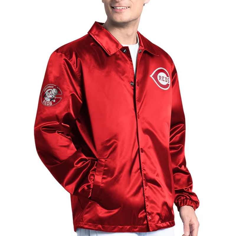 Cincinnati Reds Point Man Coaches Red Jacket