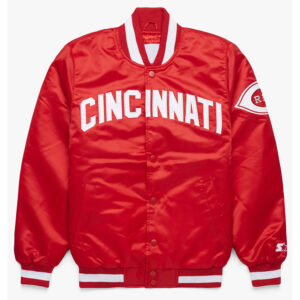 Cincinnati Reds Red Satin Jacket
