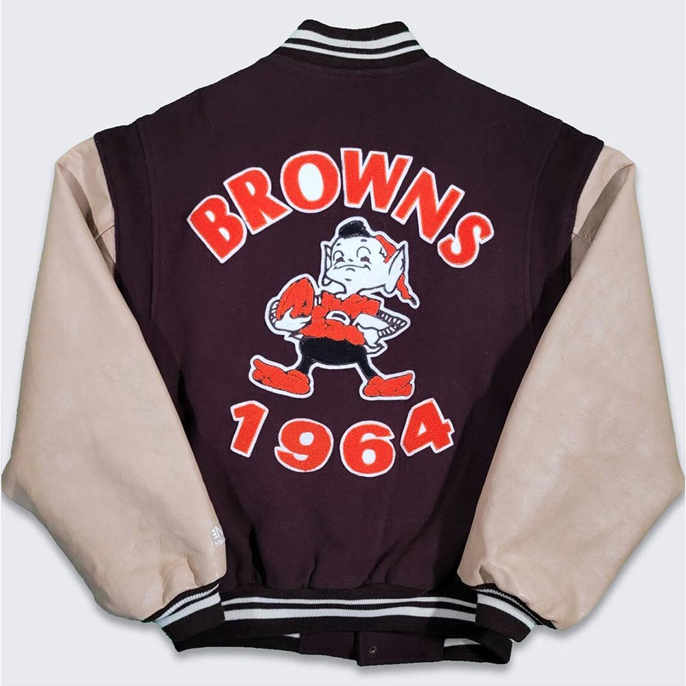 Cleveland Browns 1964 Varsity Jacket - Image 2