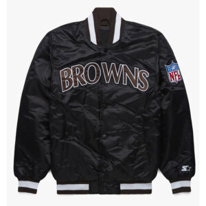 Blackout Cleveland Browns Jacket