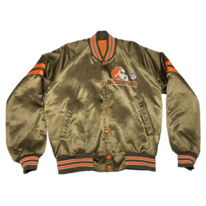 Football Cleveland Browns Vintage Satin Jacket