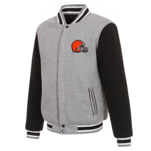 Cleveland Browns Two-Tone Fleece Jacket
