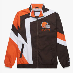 Cleveland Browns Star Windbreaker Jacket