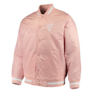 Cleveland Cavaliers Pink Satin Jacket