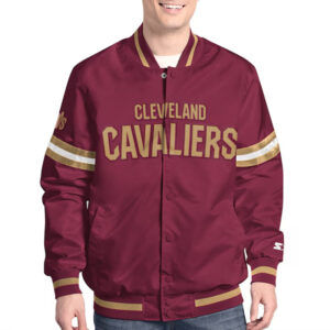 Cleveland Cavaliers Scout Varsity Satin Jacket