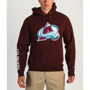 Colorado Avalanche Center Ice Pullover Hoodie