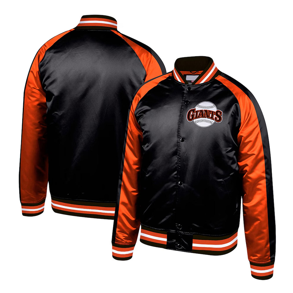 Colorblocked San Francisco Giants Black Jacket - Image 3