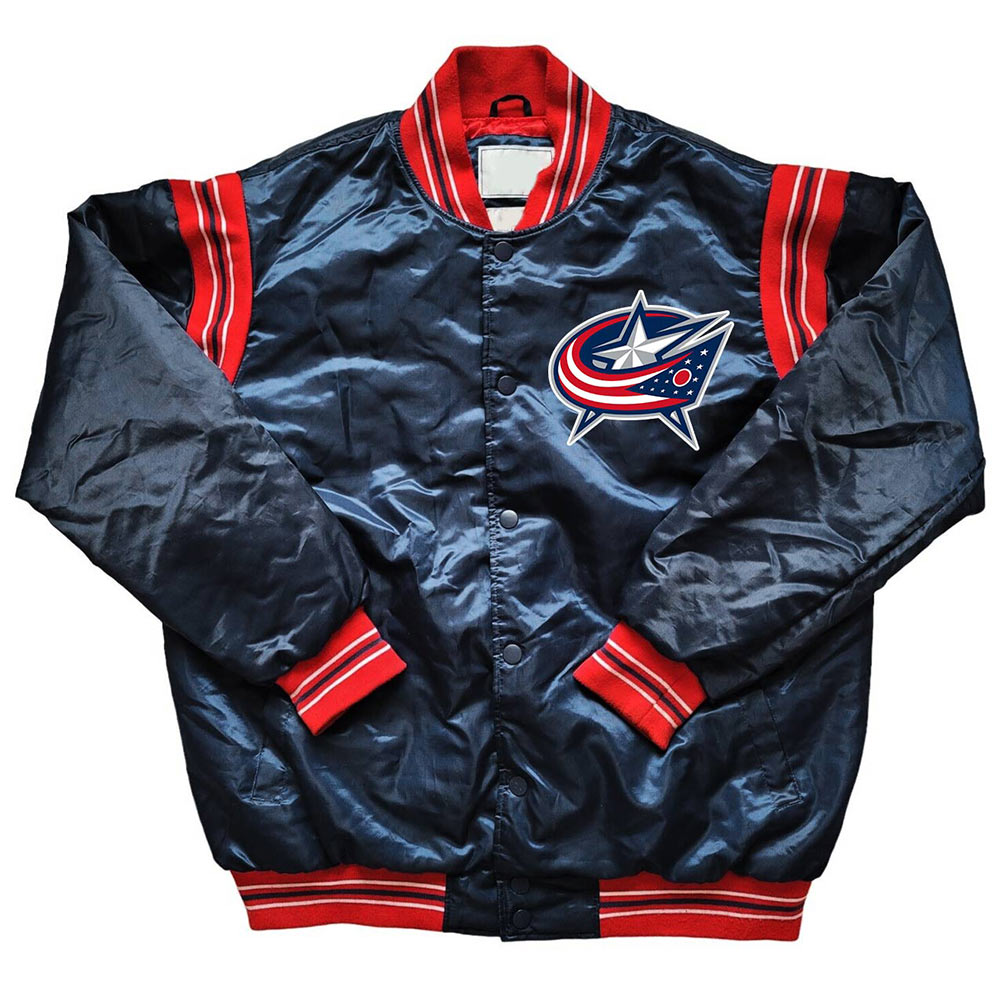Columbus Blue Jackets The Enforcer Retro Jacket - Image 2