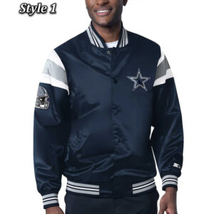 Dallas Cowboys Heavyweight Satin Jacket