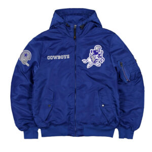 Dallas Cowboys Historic L-2B Hooded Bomber Jacket
