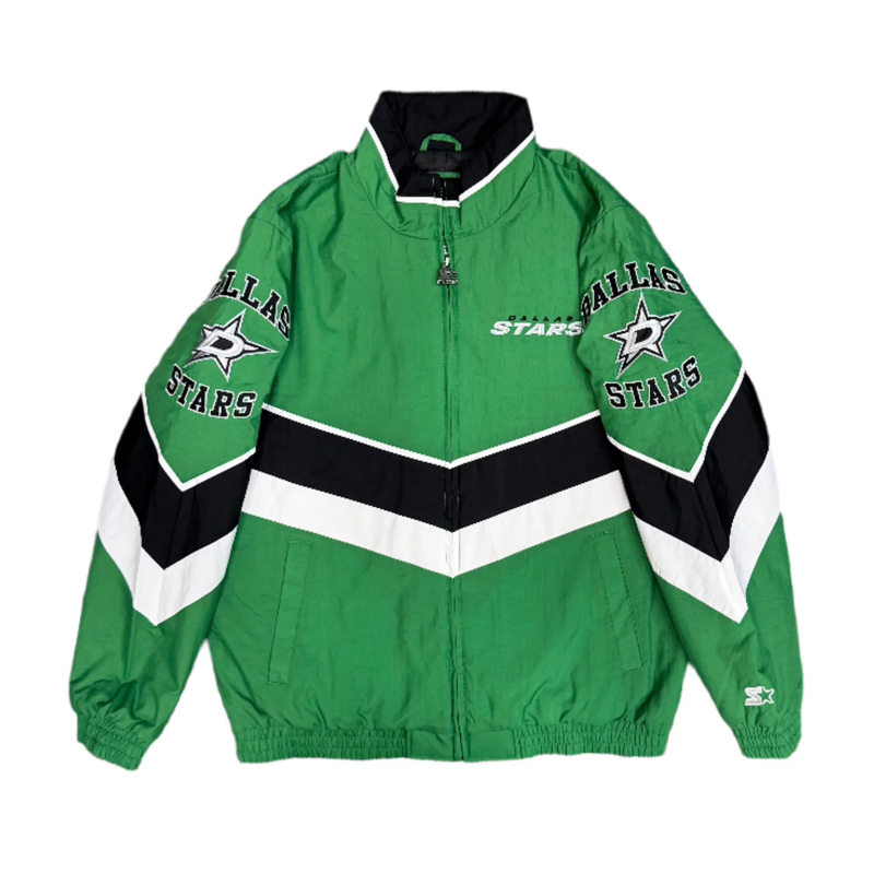 Dallas Stars Captain Green Full-Zip Jacket