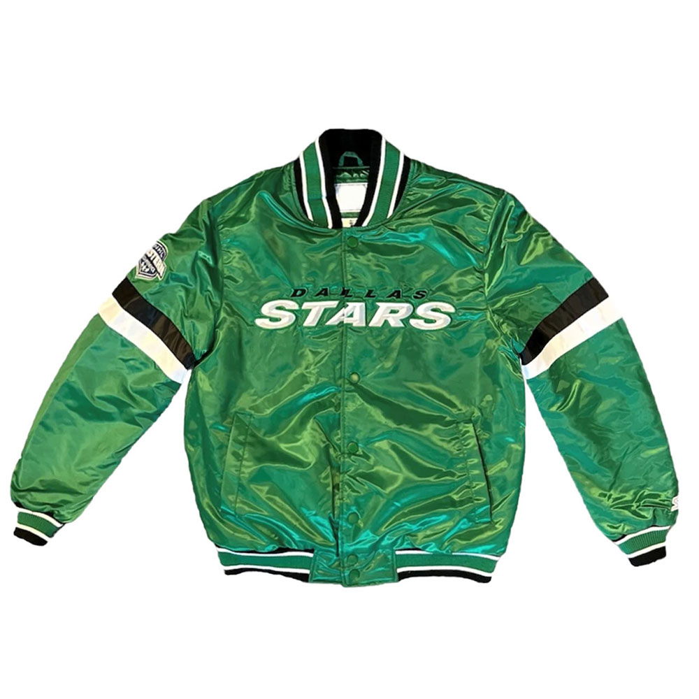 Home Game Dallas Stars Green Jacket