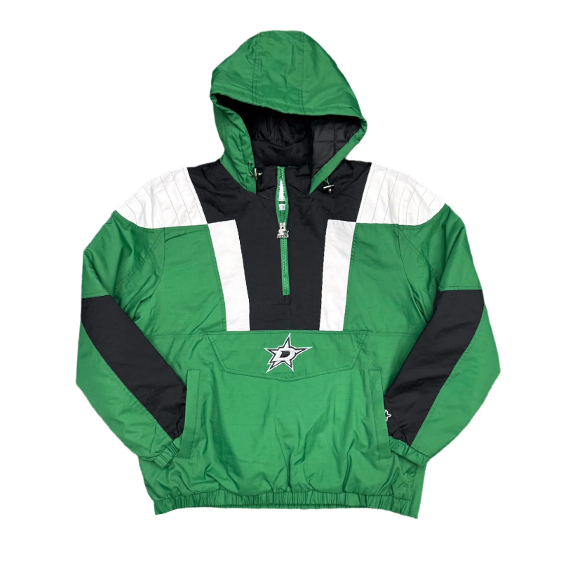 Dallas Stars Charger Half-Zip Pullover Jacket