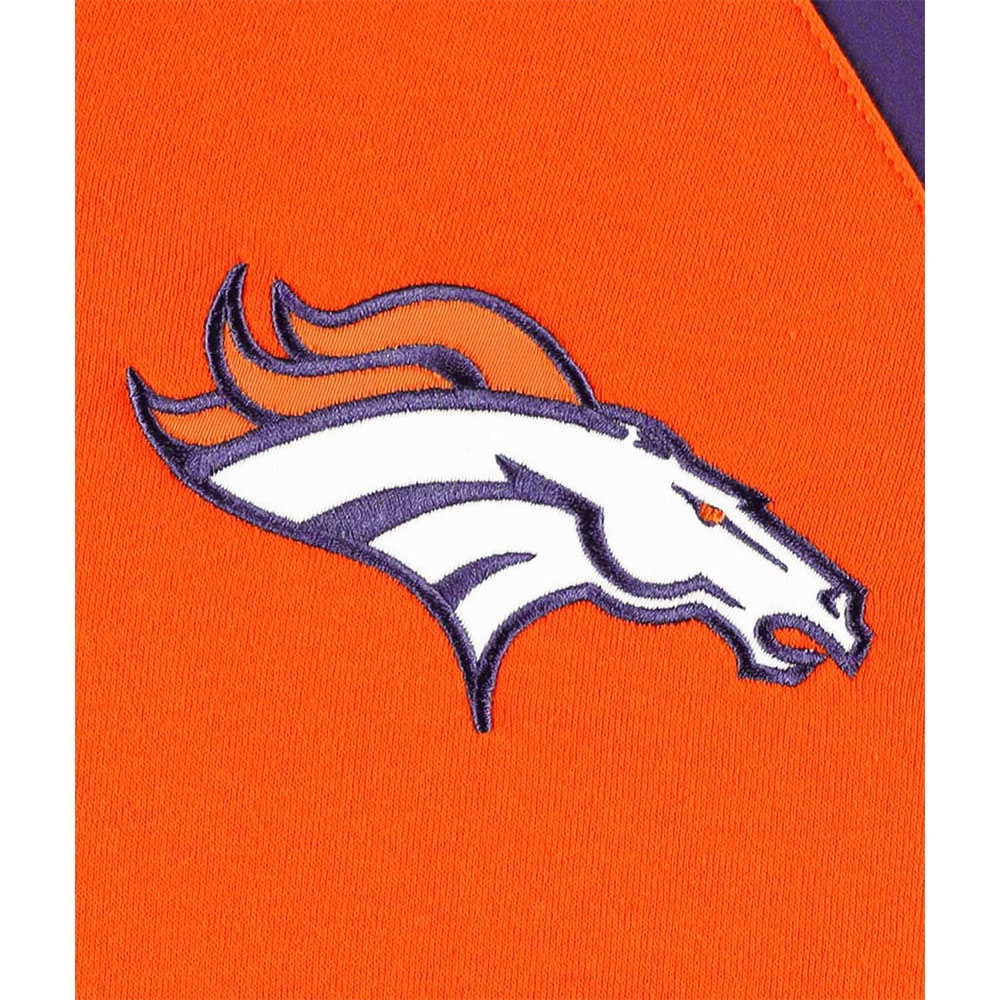 Denver Broncos 3X Champions Defender Hoodie Varsity Jacket - Image 4