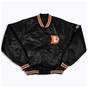 80's Denver Broncos Black Bomber Jacket