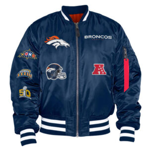 Denver Broncos Bomber MA-1 Jacket