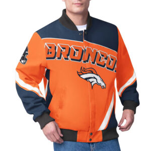 Denver Broncos Maximum Racing Orange Jacket