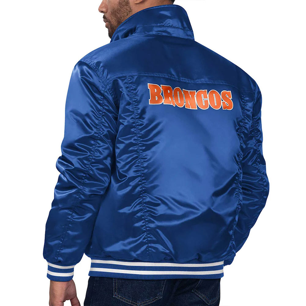 Denver Broncos Silver Tab Trucker Jacket - Image 2