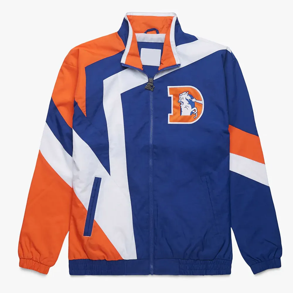 Denver Broncos Star Windbreaker Jacket