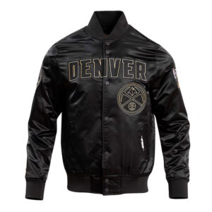 2023 Finals Champions Denver Nuggets Black Jacket