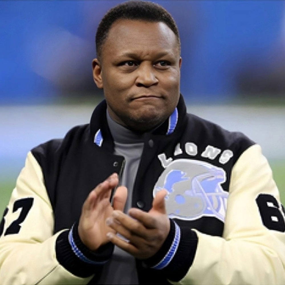 Detroit Lions Beverly Hills Edition Barry Sanders Jacket - Image 2