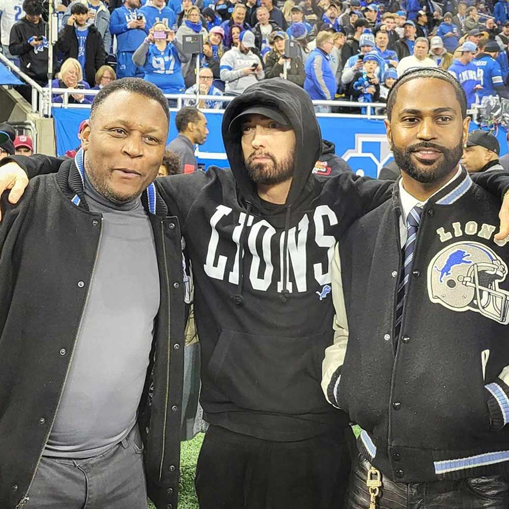 Detroit Lions Beverly Hills Edition Barry Sanders Jacket - Image 9