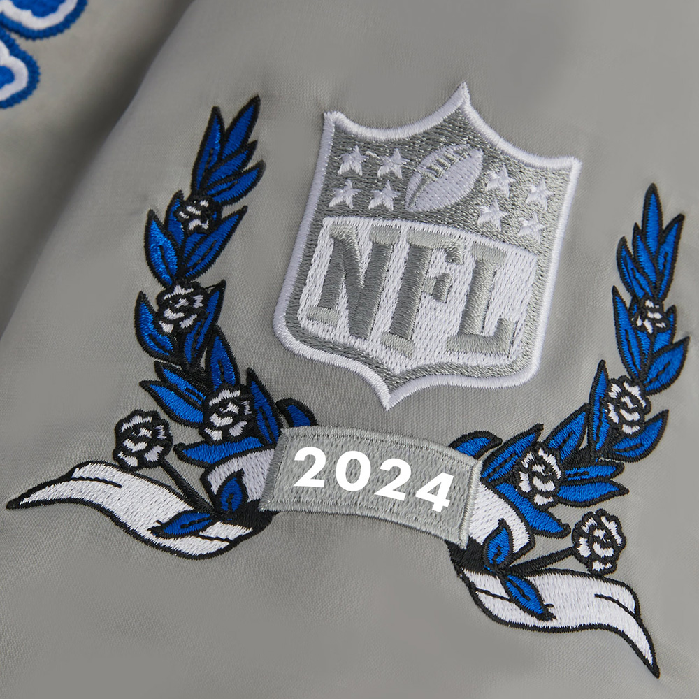 Detroit Lions Chain Bomber Jacket - Image 3