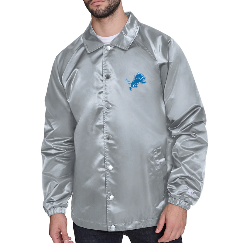 Detroit Lions Coaches Windbreaker Jacket - Image 2